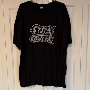 Men's Black Ozzy Ozbourne Graphic Tee 2X